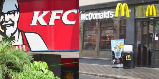 Dibatasi jumlah gerai, mampukah KFC dan McD ekspansi?