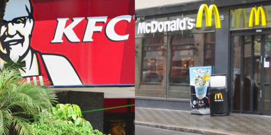 Jumlah gerai KFC dan McD dibatasi karena modalnya besar 