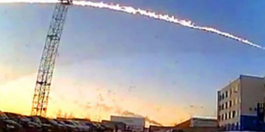 Meteor jatuh di Rusia malah dijadikan guyonan