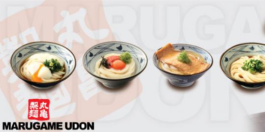 Menikmati cita rasa asli udon di Marugame Udon & Tempura