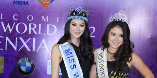 Vania Larissa dinobatkan sebagai Miss Indonesia 2013