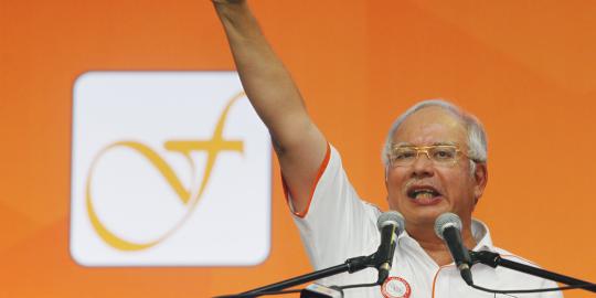 Jadwal pemilu belum jelas, Najib sudah berkampanye