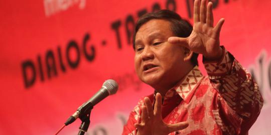 Prabowo tak masalah elektabilitas Jokowi terus naik