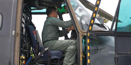 Kisah menegangkan helikopter TNI yang ditembaki di Papua