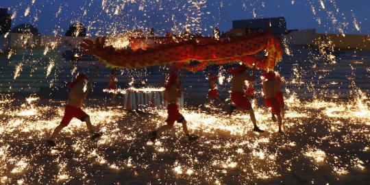 Presiden SBY dan Ahok hadiri Cap Go Meh di Kemayoran 