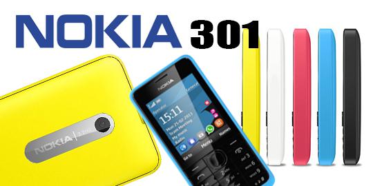 Nokia 301, ponsel desain jadul kualitas unggul