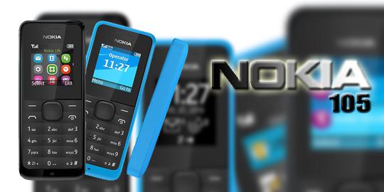 Nokia 105, si mungil ceria dengan harga meriah