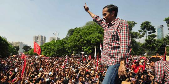 JK: Politik seperti musik, Jokowi itu penyanyi tanpa grup band