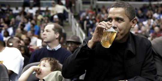 Lima presiden Amerika doyan minuman keras
