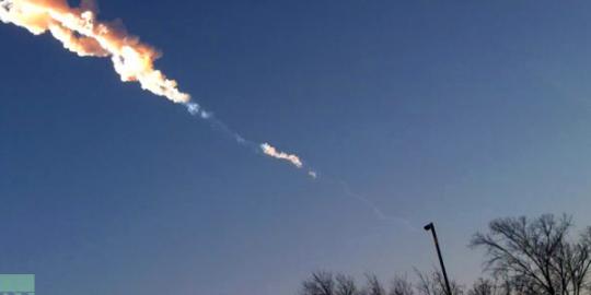 Meteor yang jatuh di Rusia ternyata masih 'tetangga' kita