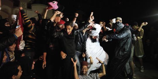 Harlem Shake goyang markas Ikhwanul Muslimin