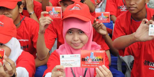 Pelajar pemegang Kartu Jakarta Pintar Kobar di HI