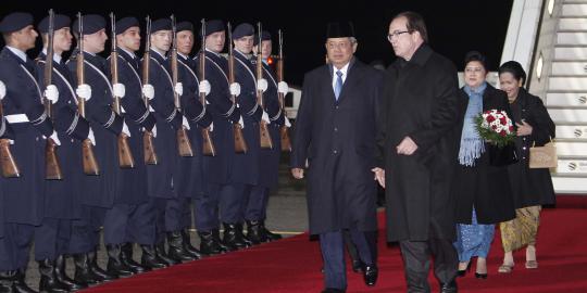 Kunjungan SBY ke Jerman diharapkan tak semata bahas militer