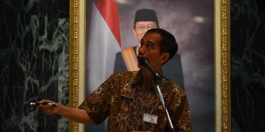 Kursi DPRD kosong melompong saat Jokowi paparkan rencana kerja