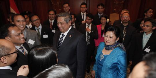 SBY bertemu Diaspora Indonesia di Berlin