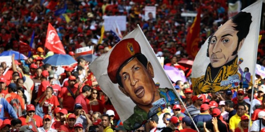 ribuan rakyat venezuela rev1