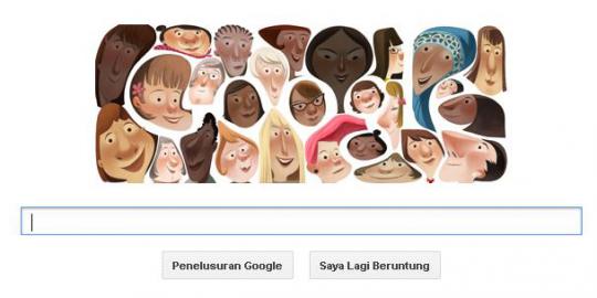 Google peringati Hari Perempuan Internasional dengan Doodle