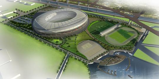 Jokowi: Pembangunan Stadion BMW tunggu sertifikat dari BPN