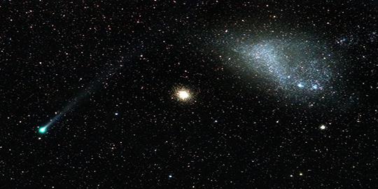 Minggu, komet Pan-STARRS dapat dilihat dari Indonesia