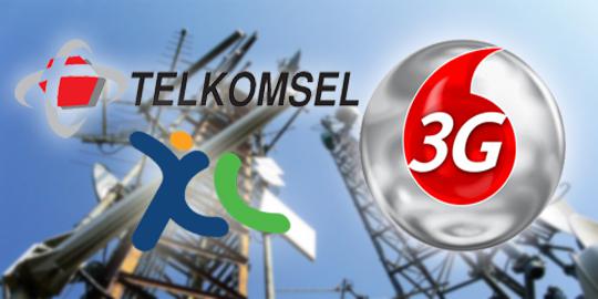 Kemenkominfo pertegas hak guna 3G tambahan Telkomsel dan XL