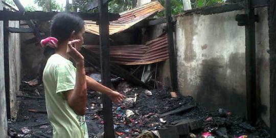 Tabung gas 3 Kg meledak, bakar rumah dan lukai Janawati