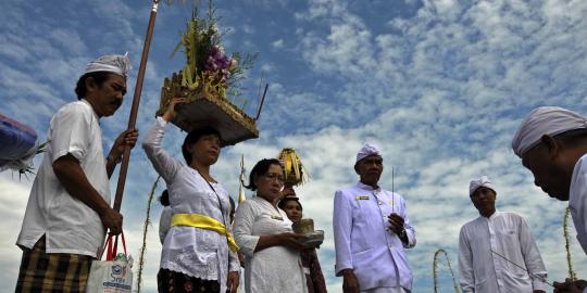 Selama Hari Nyepi, Bali jadi 'pulau mati'
