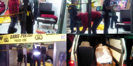 Inafis Mabes Polri olah TKP di lokasi mayat mutilasi Ancol