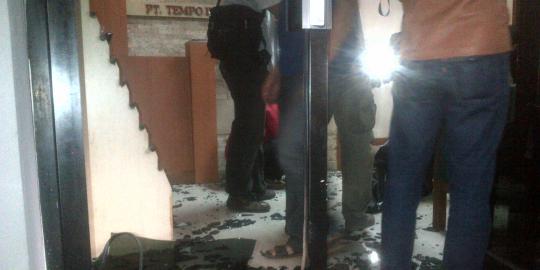 Kantor Tempo diserang, dua orang terluka