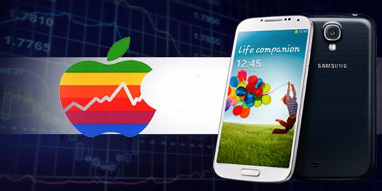 Samsung Galaxy S4 'bantu' angkat saham Apple