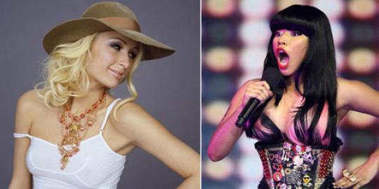 Paris Hilton bikin klip bareng Nicki Minaj