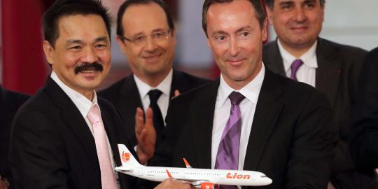 Lion Air resmi beli 234 pesawat baru jenis Airbus A320