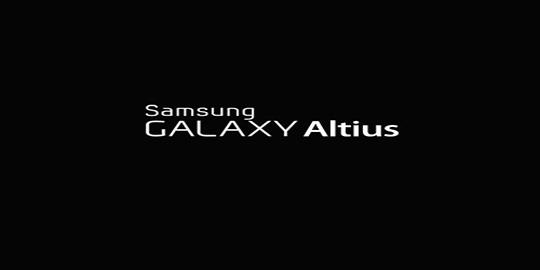 Galaxy Altius, perangkat baru Samsung yang bukan Android