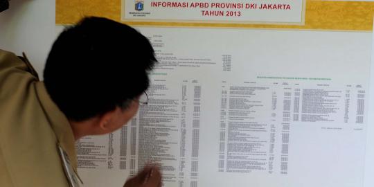 Pemprov DKI tempel lembaran informasi APBD Jakarta