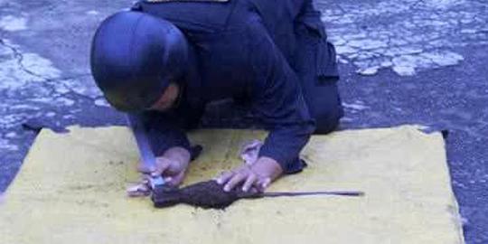 Penemuan peluru mortir hebohkan warga Jalan Ismailiyah Medan