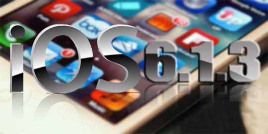 iOS 6.1.3 tidak bisa di jailbreak