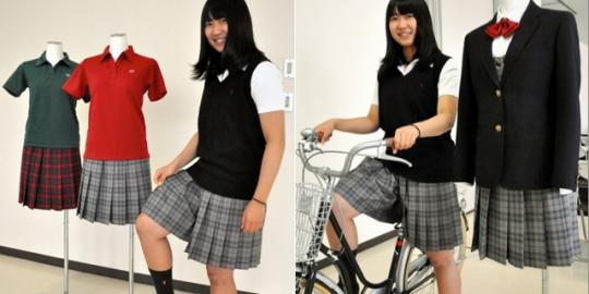 Hindari pencabulan, siswi Jepang modifikasi rok sekolah