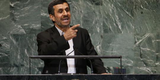 Pengawal Bush nyaris bunuh Ahmadinejad  