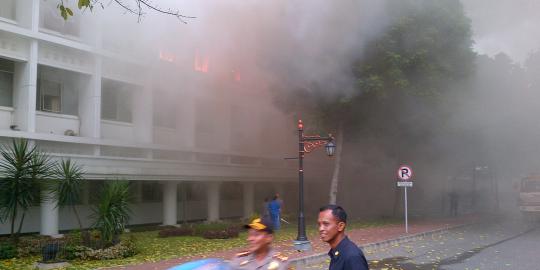 Kebakaran di Kompleks Istana berhasil dipadamkan