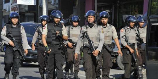 Tersinggung, dua Polisi di Makassar berkelahi di asrama