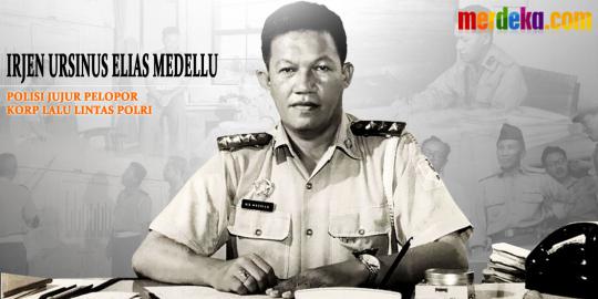 Jenderal Ursinus Medellu polisi lalu lintas paling jujur