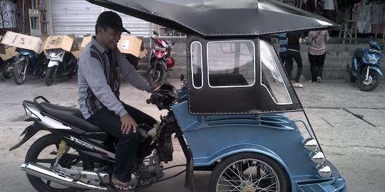 Bentor jadi favorit angkutan di Gorontalo