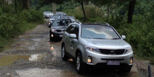 Mencoba All New Sorento ke Jatiluhur