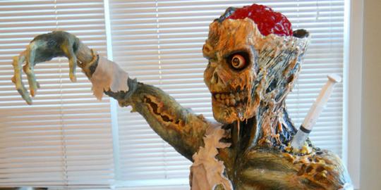 Mencicipi kue lezat berbentuk zombie, berani?