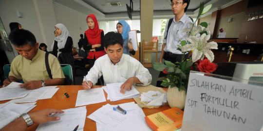 Pelayanan pengembalian laporan SPT pajak akan ditutup