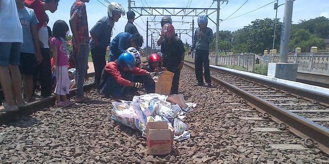 Pria Tewas Tertabrak Kereta Di Cakung Diduga Bunuh Diri