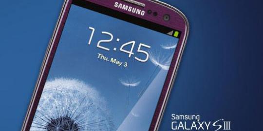 Samsung sediakan Galaxy SIII berwarna ungu