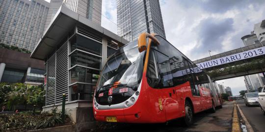 Dikawal Satpol PP, Transjakarta siap beroperasi 24 jam