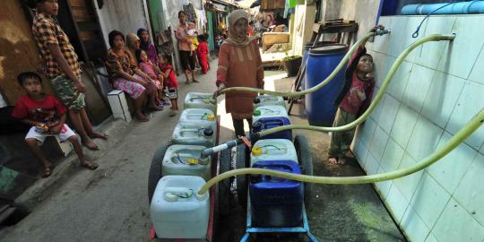Jokowi janji tambah pasokan air bersih 