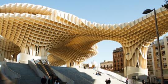 Metropol Parasol, struktur kayu termegah di dunia