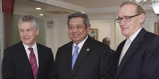 Bertemu Menlu dan Menhan Australia, SBY bahas Korea Utara